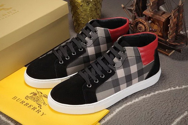 Burberry High-Top Fashion Men Shoes--012